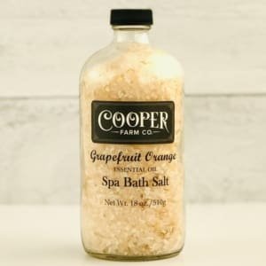 Cooper Farms Grapefruit Orange Spa Bath Salt