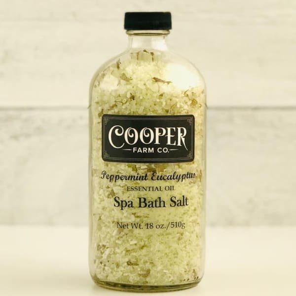 Cooper Farms Peppermint Eucalyptus Spa Bath Salt